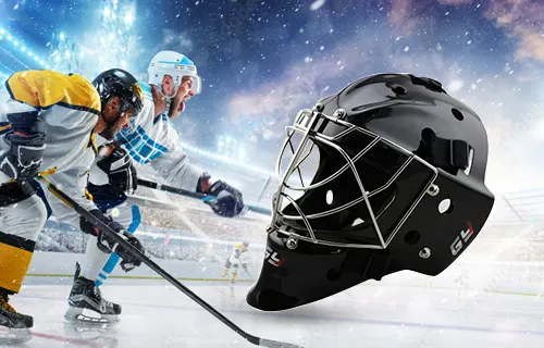 Haec omnia de hockey galea