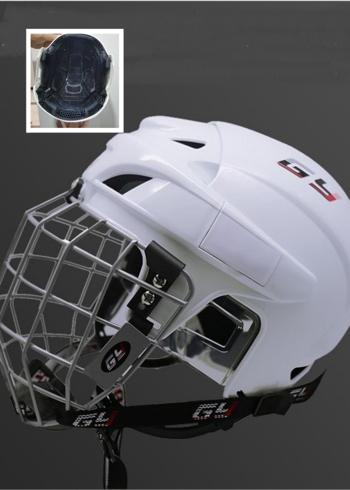 Praemonstratio GY Ice Hockey Helmet's Novi Producti--GY-PH9000D-C2 Series