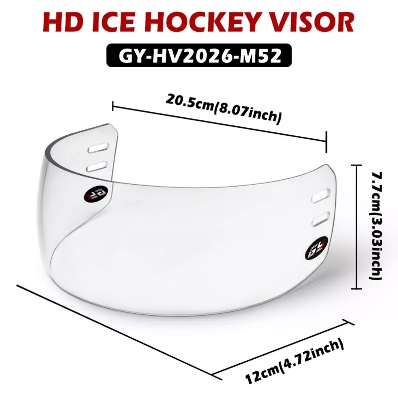 GYHOCKEY Official Release: 2026 HD Ice Hockey Visor Series Nunc Available Globally