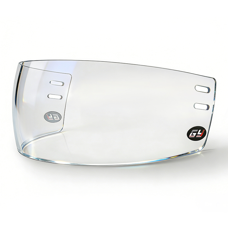 Anti-Fog Scratch-Resistentes HD Ice Hockey Visor | Medium Coverage Visor Polycarbonatus