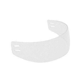 Medium meum Anti- Scratch secundarium secans Hockey Visor