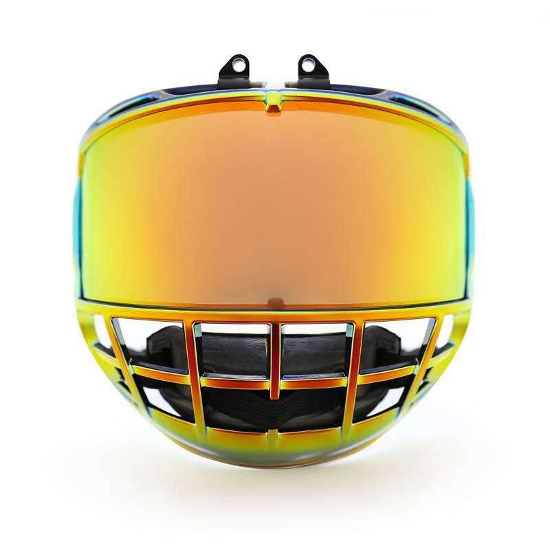 Summus qualitas et dura Chrome Junior Ice Hockey Cage pro Kids in Sina cum XS Replacement