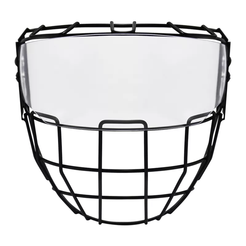 Senior Anti-nebula Hybrid Ice Hockey Cage cum Ice Hockey Visor Combo