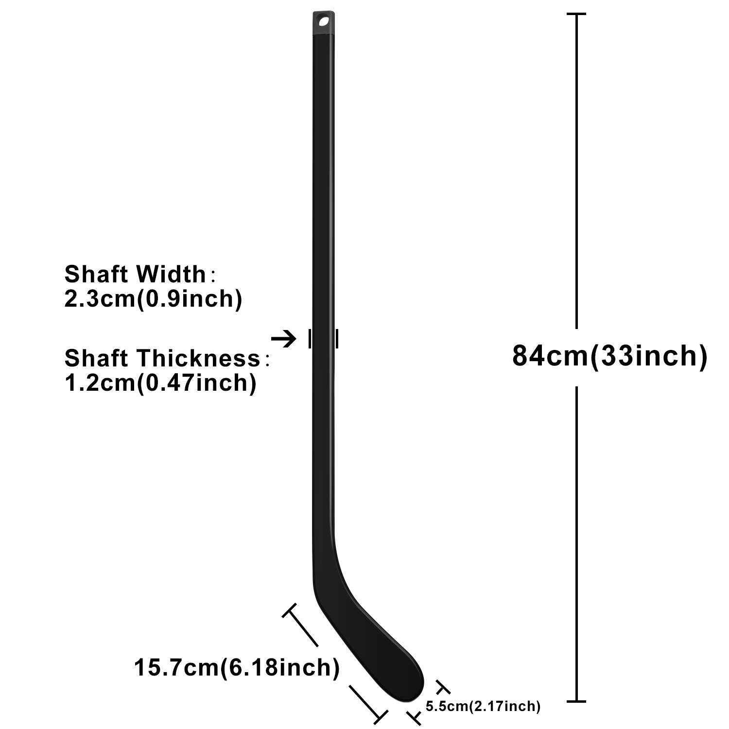 Top - Notch China Quality Fiberglass Mini Ice Hockey Stick (XS) for Young Players